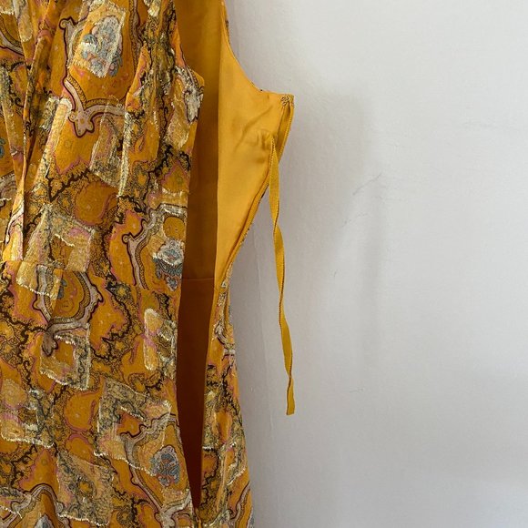 Anthropologie / HD in Paris Goldspun Paisley Dress - Picture 11 of 12